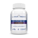 Hepatiben Liver Detox Cleanse All Natural Supplement with Milk Thistle, Silybin, NAC, Choline, MSM, Turmeric, Berberine, Glutathione Alfa Lipoic Acid Vegan NonGMO 120 Capsules 1500 mg