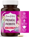 Mama Natural Prenatal Probiyotiks for Women – Gut & Immune Support forlle, Emziring & Postpartum* | 25 Milyar CFU, 12 Strain Probiyotik & Prebiyotik
