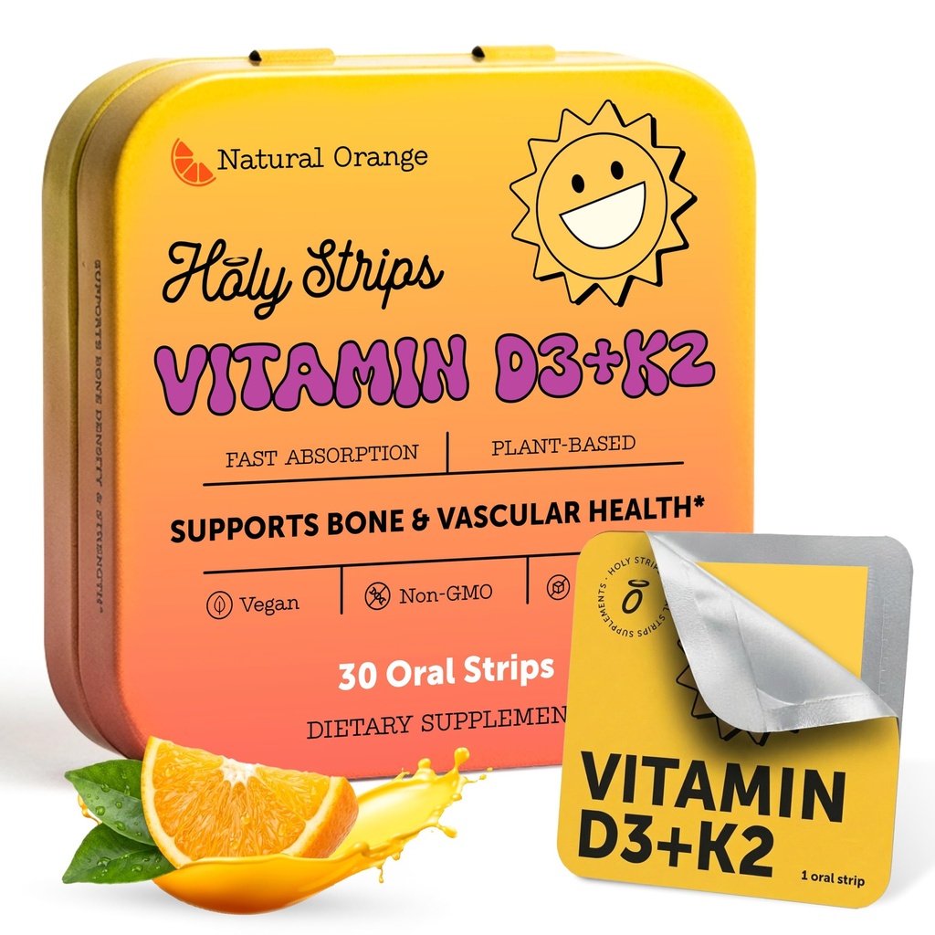 D3 K2 Supplement 5000 IU - Hızlı Beslenme ve Kalp Sağlığı - D K2 Bitki bazlı Formula - D3K2 - Yüksek Lisans Vitamini D3 con K2- Non GMO - Sugar-Free (30 Count)