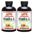Barlean'ın 2 Vitamin D3+K2 Çocuklar ve Yetişkinler için sıvı takviyesi, 5000 IU D, Pink Lemonade, Non-GMO, Gluten ve Süt Free, 5.6 oz Her Şey