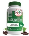 Sağlık Thru Beslenme Astaxanthin Triple Strength 12mg Supplement 120 Softgels | AstaZine from Algae Organically Grown in Pristine Himalaya Su | Skin and Vision Support