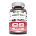 Amazing Formulas Astaxanthin Supplement | 12 Mg Per | 30 Softgels | Non-GMO | Gluten Free | Made in USA