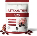Astaxanthin 12 mg, 120 Softgels, Natural Microalgae Source, Non-GMO Gluten-Free,4 Moon Supply