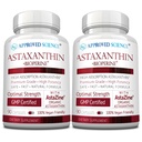 Onaylanan Bilim® Astaxanthin 12 mg - Ekstra Güç Antioksi - Destekler Kalp, Gözler, Cilt - 180 Vegan Capsules - 6 Ay Supply Supply