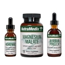 NutraMedix Enerji Setleri - 3Piece Kit, Astragalus, Rhodiola, BTC & Schisandra, Burbur-Pinella Detox Drops & Magnezyum Malate Capsules'in genel Wellness için alıntılarını içerir