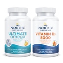 Nor Naturals Ultimate Cognitive and Bone Mechanic Pack - Ultimate Omega Vitamin D3 1000, Orange