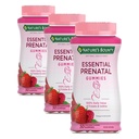 Nature's Bounty Optimal Solutions Essential Prenatal Gummies,Folic Acid ve Iodine,Omega 3 ve DHA,25 Hizmetler,50 (Pazarlama 3)