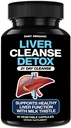 Liver Cleanse Detox & Tamir - 21 Gün Temiz - Doğal Canlı Destek Desteği Süt Butle, Dandelion Root, Spinach Leaf, ve Artichoke Ekstra Canlı Sağlıkcı Sağlık için Katkı