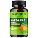 NATLO Vejetaryen DHA ve Omega 3, Algae ve Chia Tohum Yağı Kalp, Beyin ve Ortak Sağlık - Balık, Gelatin, veya Yapay Tatlıcılar - 60 Gummies