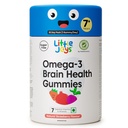 Küçük Joys Omega-3 (DHA) Çocuklar için Beyin Gummies. 7-12 Years. 30 Day Pack. Bitki bazlı Omega-3 Supplements. Gut Health için Chicory Root Fiber ile yapılır. Çokvitaminler Zengin. Şeker yok.