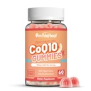 CoQ10 Omega-3 ile 200 mg, EPA + DHA, & Magnezyum - Coenzyme Q10 Kalp Sağlığı, Hücre Enerji ve Antioksi, Vegan - 60 Gummies