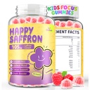 Çocuklar için Saffron Gummies: Saffron Extract & Omega-3 P Properties - Happy Mood - Vegan, Sugar-Free