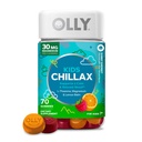 OLLY Kids Chillax Gummy, for a Calm and Relaxed Mood*, Magnesium, L-Theanine, Lemon Balm Extract, Chewable Supplement, Sherbet Flavored, 35 Day Supply - 70 Count (Packaging May Vary)