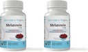 Doğanın Trove Melatonin 1mg 365 EZ-Chew Tabletleri Cherry Flavor (Pack of 2)