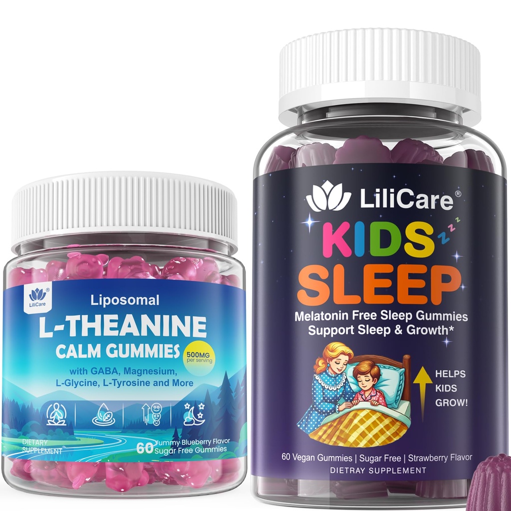 Λιποσωμικοί L-Θεαννικοί Gummys & Kids Sleep Gummies