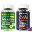 LILICARE Çocuklar Glutathione Gummies & Sulforaphane ile uyur
