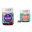 OLLY μυών αποκατάστασης ύπνου Gummies 40 κόμης και Teen Girl Multi Gummy, βιταμίνες, 70 κόμης