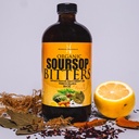 Soursop Bitters Υγρά βότανα με πολλαπλά ισχυρά και οργανικά βότανα- Moringa, Ashwaganda, Goat Weed For Total Health boost, body Detox, ουροδόχο κύστη και Gut Health - 16oz