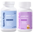 Premom Erkek Sperm Fortify Capsules - Erkek Ferttitude Supplements for Men - Prenatal Vitamins for Women Sche - Conception for Her Multivitamin - 120