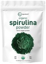 Mikro Malzemeler Organik Spirulina Toz, 1lb | Blue-Green Algae, Vegan protein, Vitaminler ve Mineraller | Doğal klorophyll & Enzymes | Non-GMO, Gluten-Free, Nomixs, Rich in Vegan Protein, Vitaminler ve Mineraller | Doğal klorophyll & Enzymes | Source of Natural Chlorophyll & Enzymes | Non-GMO