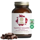 PURE SYNERGY SuperPure Astaxanthin | Organik Astaxanthin from Algae with Sunflower Lecithin | Antioksis Support for Skin and Eye Health (60 Capsules)