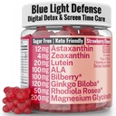 Rhodiola Rosea ALA Ginkgo Biloba Astaxanthin Lutein Zeaxanthin Bilberry Magnesium Glycinate Gummies for Eyes Brain Kids, Rhodiola ALA Capsules Pills Tincture Supplements Alt, 300mg 24mg 20mg 12mg 40mg