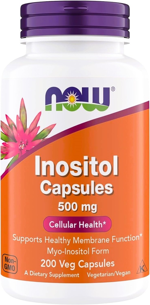Şimdiye kadar Gıdalar Inositol 500 mg, Superior Myo Inositol Form, Sağlıklı Membran Fonksiyonu için*, Hücre Sağlığı*, Kadınlara Destek* Kosher, Veganlar için Uygun - 200 Vejetaryen Capsules (Pazar 1)