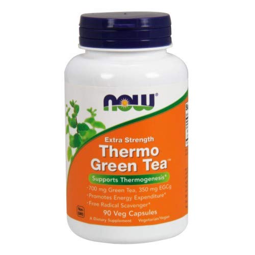 Şimdi Gıdalar Tamamlar, Termo Green TeaTM, Ekstra Kuvvet, 700 mg Yeşil Çay ve 350 mg EGCg, 90 Veg Capsules