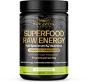 FREZZOR Superfood Raw Energy Toz UAF1000+, All-Doğal Hemp Protein, Enerji Paketi, Full Spectrum Plant Proteinleri, Amino Asits & Antioksis, Prebiyotik, Probiyotik, 500g, 50 Scoops, 1 Count