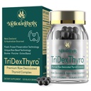 Tiroid Tamamı – TriDexThyroTM Raw Desiccated Yourroid Complex 375 mg with Bovine, Porcine & Ovine – 120 Capsules for Women and Men (1 Pack)