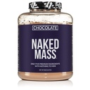 NAKED Chocolate Mass Liger - Tüm Doğal Ağırlıklı Protein Toz - 8lb Bulk, GMO Free, Gluten Free & Soy Free. No Yapay Malzemeler - 1,360 Calories
