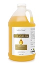 Velona Cod Liver Oil - 64 Fl Oz | 1.000A/100D IU/g Omega 3 Vitamins A & D3 | Norveçli Arctic Sustainable Sourced Nordic Oil | Saç, Body and Skin Care | Bugün Kullanımı