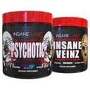 Psikotik ve Insane Veinz, Pre Workout Stack (Gummy Candy and Unflavored)