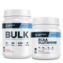 Mix Labs Bulk Pre-Workout (30 hizmet, Tropikal Punch) & BCAA Glutamine (30 hizmet, Strawberry Lemonade)