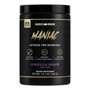 Erkek Savaş Siyah Serisi Maniac, Pre-Workout Toz, Nitrik Oksit, Kas Pumps ve Protein Synthesis* Guerilla Grape