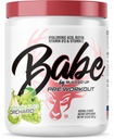 Babe Pre Workout toz for Women | Sparkling Orchard | 6g Citrulline, 2g Beta-Alanine, 100 mg Hyaluronic Acid, 5 mg Biotin ve 5 diğer marka kayıtlı malzemeler | 30 hizmet | 12.6 OZ 30 hizmet