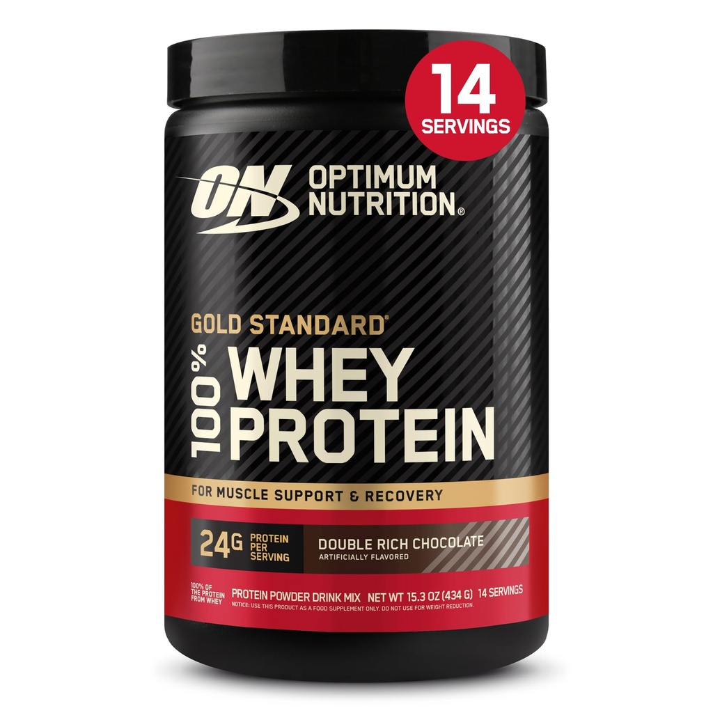 En İyi Beslenme Altın Standardı 100% Whey Protein Toz, Çift Zengin Çikolata, 1 Pound ( 1 Pack of 1)