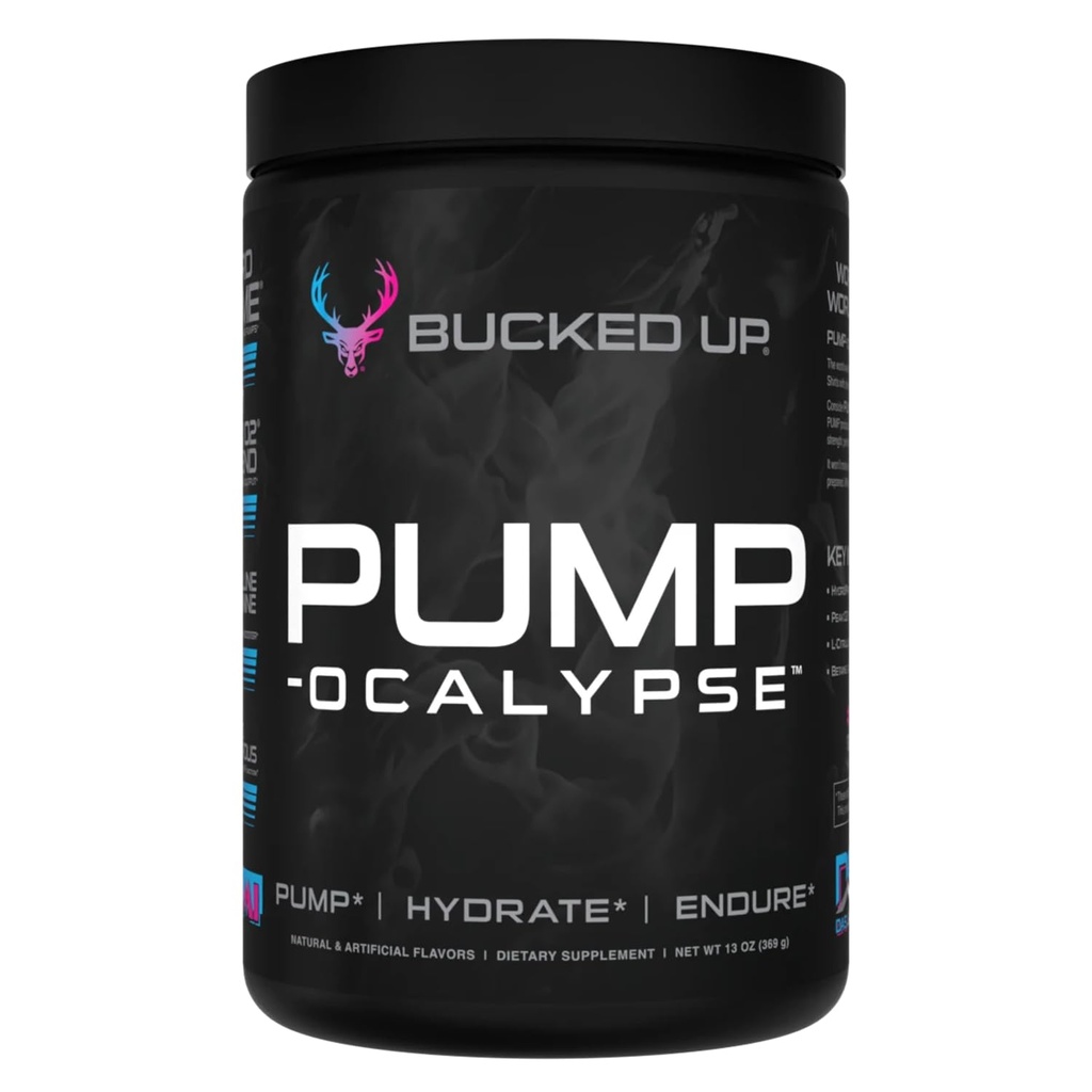 Pump-ocalypse Miami | Nitrik Çimento ve L Arginine Supplement ile Citrulline Malate, GlycerPump | Ultimate N.O.COM | Lean Muscle Support for Blood Flow, Vascularity, Hydration ve Endurance