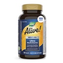 Η Οδός της Φύσης Ζωντανή! Ultra Potency Multivitamin for Men 50 Plus, Complete High Potency Formula with Vitamin D3, C, E, Methyl B12, Υποστηρίζει Cellular Energy, Heart, Brain, and Eye Health,* 150 Tablets