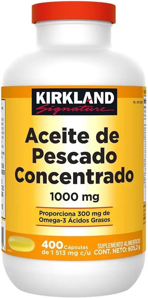 Kirkland Signature Fish oil 1000 mg, 400 Count