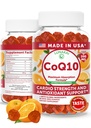 Lunakai USA, Yetişkinler için CoQ10 Gummies Yaptı - 200 mg Yüksek Potency Coenzyme Q10 Günlük Kalp, Enerji ve Antioksit Kadınlar ve Erkekler için Destek, Non-GMO, 60ct