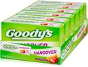 Goody's Hangover Tozs, Fast Pain Relief, Berry Citrus Flavor, 4 Stick Tozs, 6 Pack