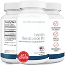 Dr. Westin Childs | Leptin Direnişi Rx – Doğal Leptin Sensitizer Support Supplement for Women for Thyroid, Metabolic Health, Vitality, Energy, Focus with Glycosaminoglycans, C - 60 ctt