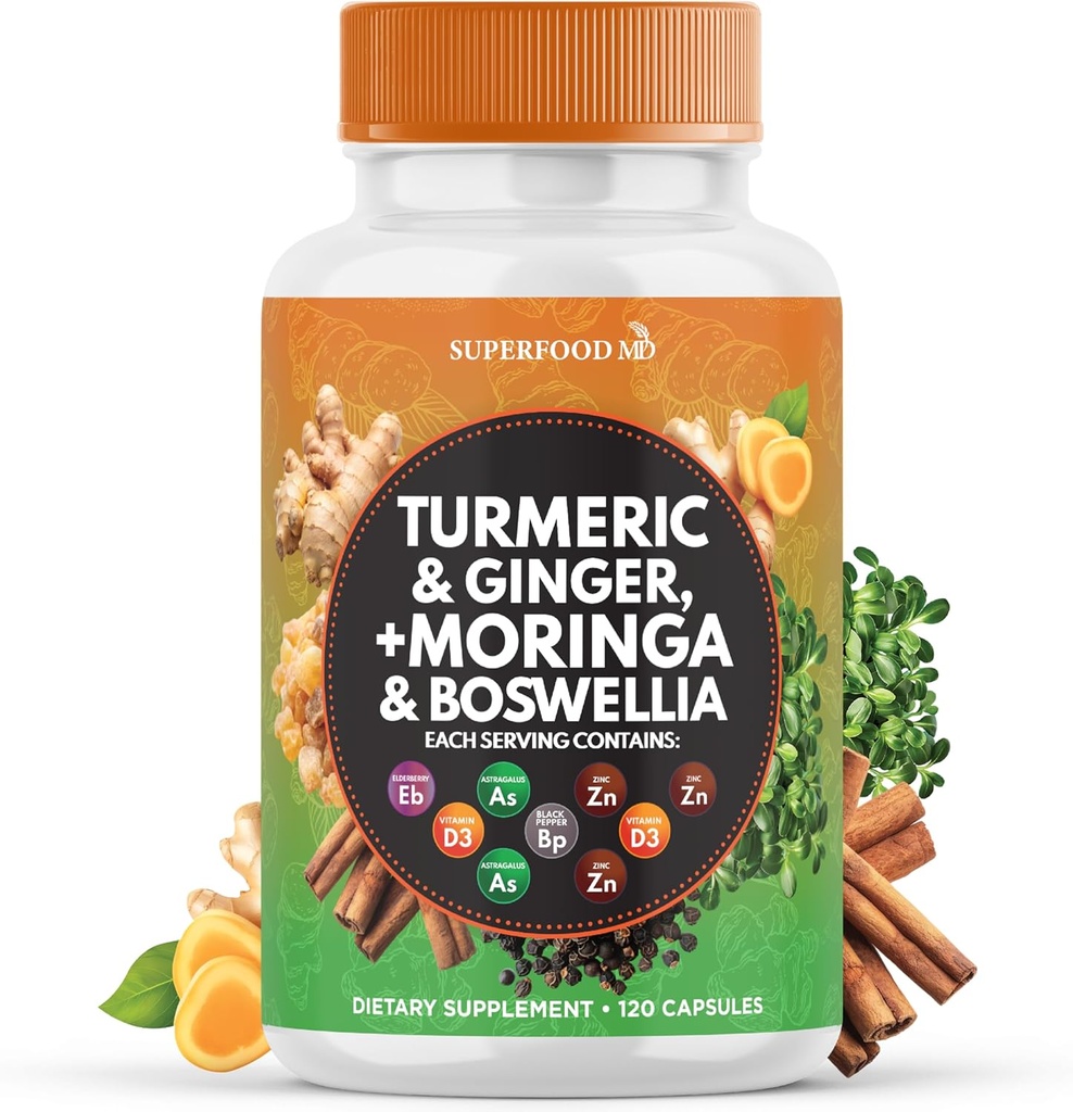 Turmeric Moringa συμπλήρωμα 