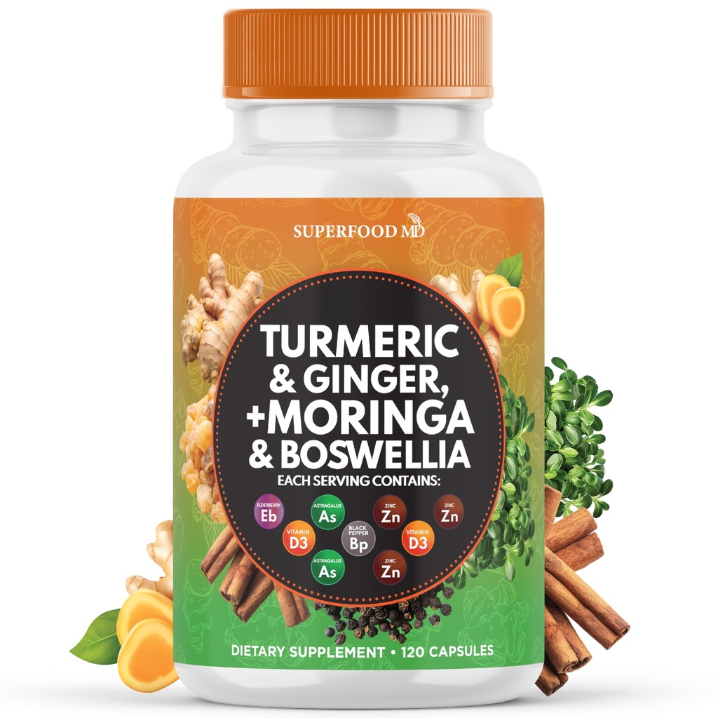 Turmeric Moringa συμπλήρωμα 