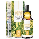 NATURTREU Vegan Vitamin D3 K2 Liquid Drops with MCT Oil for Adults (240 Servings) - Liquid Vitamin D K2 MK7 - All Natural, Non-GMO & Dr Formulated with 3X More Absorption - Third-Party Tested