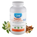 One Planet Nutrition Nano Curcumin Plus 500 mg Veggie Capsules (120 Servings), Nano Curcumin with Boswellia for High Absorption, Supports Joint & Immune Health, Non-GMO, Vegan, Gluten-Free