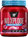 BSN N.O.-XPLODE Cool Rush Pre Workout Powder, Preworkout Energy Supplement for Men and Women with Creatine and Beta-Alanine, New Flavor: Bubblegum Blast, 30 Servings