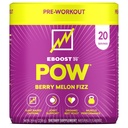 EBOOST POW Natural Pre Workout Toz - 20 Hizmet - Berry Melon Fizz - Performans için Pre Workout Supplement, Ortak Hareketli Destek, Enerji, Focus - Men & Women - Non-GMO, Gluten-Free, No Tinatine