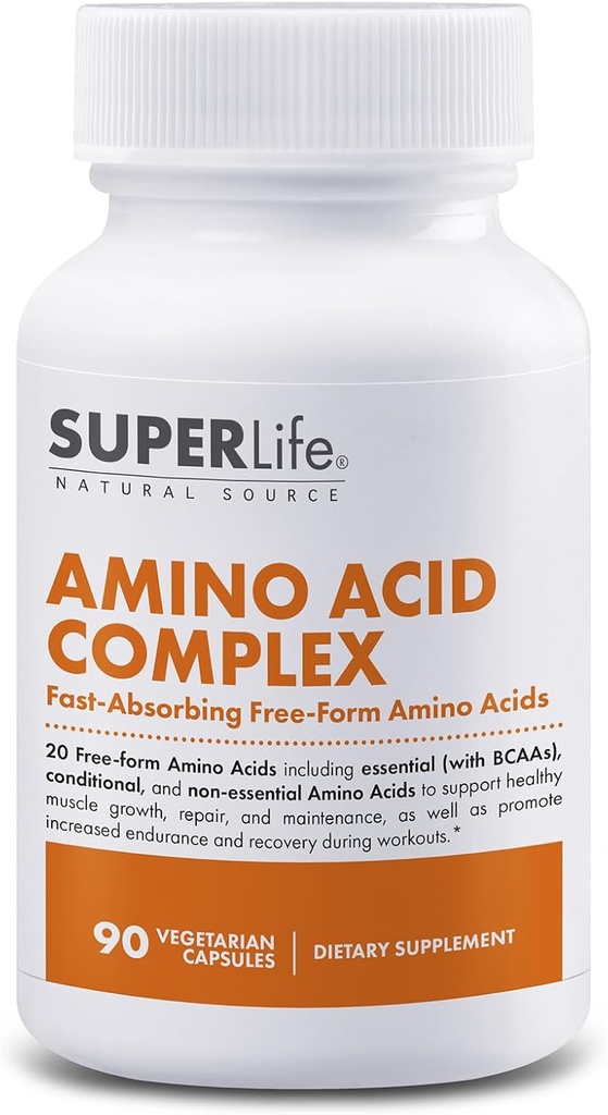Amino Acid Complex - Γρήγορη απορρόφηση & ελεύθερη μορφή Απαραίτητη & διακλαδισμένη αλυσίδα Amino Acids BCAAs 